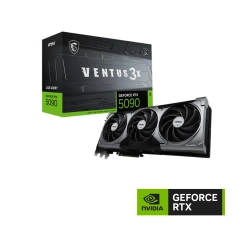 MSI VGA GEFORCE RTX 5090 32G VENTUS 3X RTX5090 32GB GDRR7 512B DX12 PCIE 5.0 X16 (3XDP 1XHDMI)