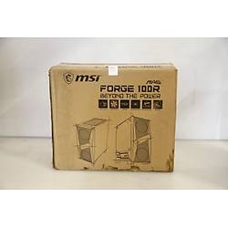 MSI MAG FORGE 100R 2x120mm ARGB 1x120mm Fanl� Siyah ATX Gaming Kasa (Outlet - Te�hir)