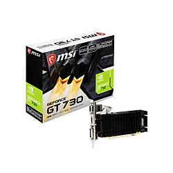MSI VGA N730K-2GD3H/LPV1 GT730 2GB DDR3 64B DX12 PCIE 2.0 X16 (1XVGA 1XDVI 1XHDMI)