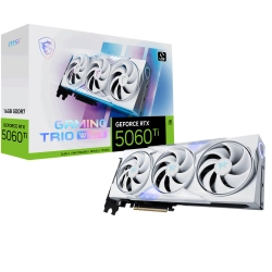 MSI VGA GEFORCE RTX 5060 TI 16G GAMING TRIO WHITE RTX5060TI 16GB GDDR7 128B DX12 PCIE 5.0 X16 (3XDP 1XHDMI)