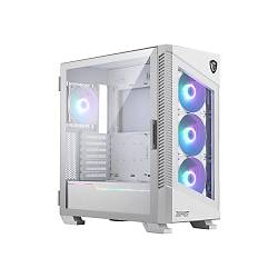 MSI MPG VELOX 100R WHITE TEMPERLI CAM 4 X A-RGB FAN 4 X 120MM FAN ATX BEYAZ GAMING BILGISAYAR KASASI