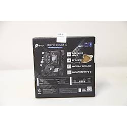 MSI PRO H810M-E DDR5 6400 MHz (OC) M.2x1 USB 3.2 HDMI DP mATX (Outlet - Kutusu Hasarl�)