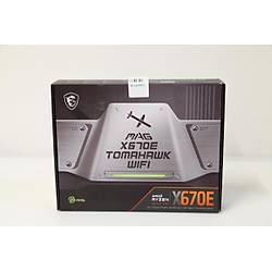 MSI MAG X670E TOMAHAWK WIFI DDR5 7800 MHz (OC) M.2x4 USB 3.2 HDMI DP Wi-Fi 6E RGB ATX (Outlet - Kutusu Hasarl�)