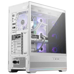 MSI MAG PANO 110R PZ WHITE TEMPERLI CAM 3X120MM 1X120MM ARGB FAN ATX BEYAZ PANORAMIK GAMING BILGISAYAR KASASI
