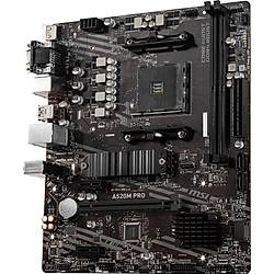 MSI MB A520M PRO AM4 DDR4 4600(OC) VGA DVI HDMI M.2 USB3.2 MATX
