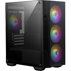 MSI MAG FORGE M100A AKRILIK YAN PANEL 3X120MM 1X120MM AUTO RGB FAN MATX GAMING BILGISAYAR KASASI