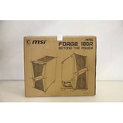 MSI MAG FORGE 100R 2x120mm ARGB 1x120mm Fanl� Siyah ATX Gaming Kasa (Outlet - Te�hir)