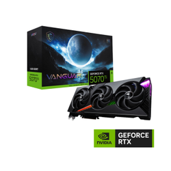 MSI VGA GEFORCE RTX 5070 TI 16G VANGUARD SOC RTX5070TI 16GB GDRR7 256 B DX12 PCIE 5.0 X16 (3XDP 1XHDMI)