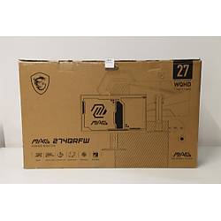 MSI 27" MAG 274QRFW 180Hz 1ms Rapid IPS Flat Adaptive-Sync Pivot WQHD (Outlet - Te�hir / �l� Pikselli)