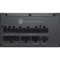MSI MAG A1200PLS PCIE5 1200W 80+ Platinum Siyah