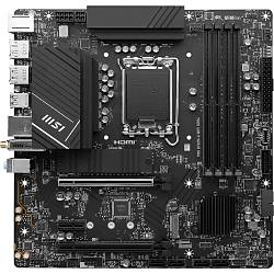 MSI PRO B760M-A WIFI DDR4 SOKET 1700 DDR4 5333(OC) PCI-E M.2 USB3.2 HDMIDP 1X 2.5G LAN  WI-FI 6E MATX