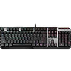 MSI GG VIGOR GK50 LOW PROFILE TR DUSUK PROFIL GERCEK MEKANIK KAILH SWITCH PER KEY RGB FIRCALANMIS METAL TUS YUZEYI TURKCE Q