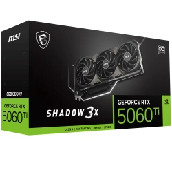 MSI GeForce RTX 5060 Ti 8G SHADOW 3X OC CLASSIC GDDR7 128Bit PCIe 5.0 3xDP 1xHDMI Ekran Kart�