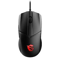 MSI GG CLUTCH GM41 LIGHTWEIGHT V2 65 GRAM ESPORTS GAMING MOUSE 16000 DPI 1MS POLLING PIXART PMW-3389 OPTIK SENSOR OMRON SWITCH RGB L