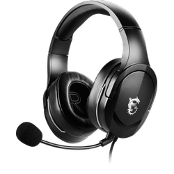 MSI GG IMMERSE GH20 GAMING HEADSET HAFIF KATLANABILIR 2X40 MM SURUCU KABLO KUMANDA 20HZ-20KHZ 32 OHM MIKROFON 1.5M ORGU Y-KABLO 3.5