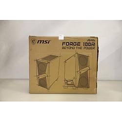MSI MAG FORGE 100R 2x120mm ARGB 1x120mm Fanl� Siyah ATX Gaming Kasa (Outlet - Te�hir)