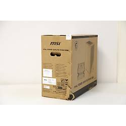 MSI MAG FORGE 121A B75 PCIE5 4x120mm ARGB Fanl� 750W 80+ Bronze Siyah ATX Gaming Kasa (Outlet - Kutusu Hasarl�)