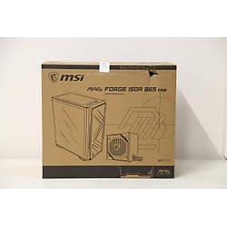 MSI MAG FORGE 150A B65 6x120mm ARGB Fanl� 650W 80+ Bronze Siyah ATX Gaming Kasa (Outlet - Kutusu Hasarl�)