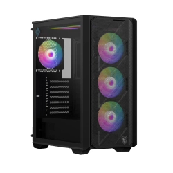 MSI MAG FORGE 141A B75 PCIE5 II 4x120mm ARGB Fanl� 750W 80+ Bronze Siyah ATX Gaming Kasa