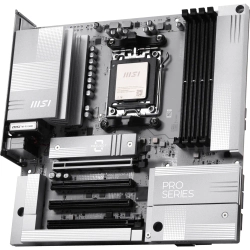 MSI MB PRO B850M-A WIFI PZ AM5 DDR5 8200MHZ(OC) 4X PCI-E X16 HDMI DP 2X M.2 USB 10GBS 5G LAN WI-FI 7 MATX