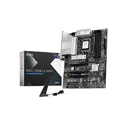 MSI MB PRO Z890-S WIFI SOKET 1851 DDR5 8600MHZ(OC) USB 20GBPS3XM.2 2XTB4 HDMI DISPLAY 2.5G LAN WIFI7 ATX