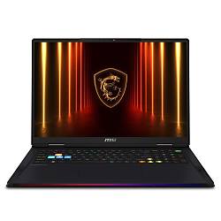 MSI NB RAIDER 18 HX AI A2XWJG-215TR ULTRA 9 285HX 64GB DDR5 RTX5090 GDDR7 24GB 4TB SSD 18.0 UHD+ MINILED 120Hz W11 HOME