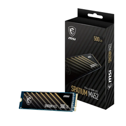 MSI SPATIUM M452 PCIe 4.0 NVMe M.2 500GB (3600MB- 3100MB/s) SSD