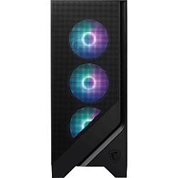 MSI MAG FORGE 320R AIRFLOW TEMPERLI CAM 4X120MM ARGB FAN ATX GAMING BILGISAYAR KASASI