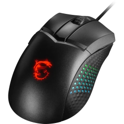 MSI GG CLUTCH GM51 LIGHTWEIGHT 75 GRAM ESPORTS GAMING MOUSE MAX 26000 DPI 1MS PIXART PMW-3395 OPTIK SENSOR OMRON SWITCH RGB LED MYST