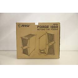 MSI MAG FORGE 100R 2x120mm ARGB 1x120mm Fanl� Siyah ATX Gaming Kasa (Outlet - Te�hir)