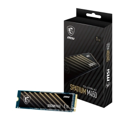 MSI SPATIUM M450 PCIe 4.0 NVMe M.2 1TB (3600MB-3000MB/s) SSD