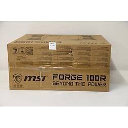 MSI MAG FORGE 100R 2x120mm ARGB 1x120mm Fanl� Siyah ATX Gaming Kasa (Outlet - Kutusu Hasarl�)