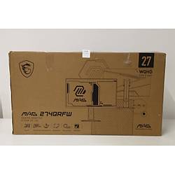 MSI 27" MAG 274QRFW 180Hz 1ms Rapid IPS Flat Adaptive-Sync Pivot WQHD (Outlet - Servis Tamirli / Durumu Belirsiz)