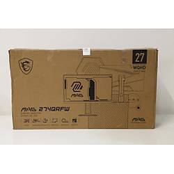 MSI 27" MAG 274QRFW 180Hz 1ms Rapid IPS Flat Adaptive-Sync Pivot WQHD (Outlet - Servis Tamirli / Durumu Belirsiz)