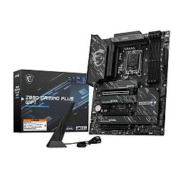 MSI MB Z890 GAMING PLUS WIFI SOKET 1851 DDR5 9200MHZ(OC) USB 20GBPS 4XM.2 1XTB4 HDMI DISPLAY 5G LAN WIFI 7 ATX