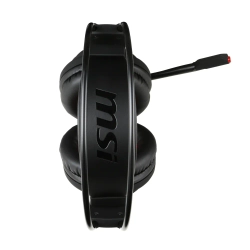 MSI GG DS502 GAMING HEADSET 7.1 CEVRESEL SES 2X40MM SURUCU KIRMIZI DRAGON LED AYDINLATMA KABLO KUMANDA MIKROFON 2M ORGU KABLO USB BA