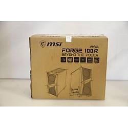 MSI MAG FORGE 100R 2x120mm ARGB 1x120mm Fanl� Siyah ATX Gaming Kasa (Outlet - Te�hir)