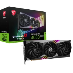 MSI VGA GEFORCE RTX 4080 SUPER 16G GAMING X TRIO RTX4080S 16GB GDDR6X 256B DX12 PCIE 4.0 X16 (3XDP 1XHDMI)