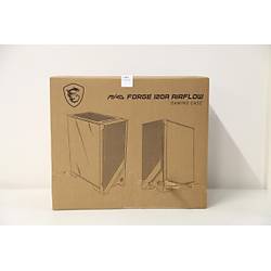 MSI MAG FORGE 120A AIRFLOW 6x120mm ARGB Fanl� Siyah ATX Gaming Kasa (Outlet - Kutusu Hasarl�)