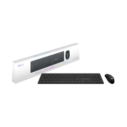 MSI GG FORGE K200 W COMBO TR 2.4GHz WIRELESS, 600mAH Lithium battery.� Mouse; Pixart Optical Sensor, 1600 DPI