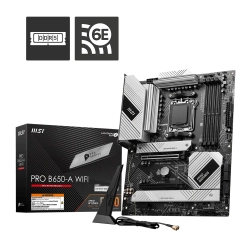 MSI MB PRO B650-A WIFI AM5 DDR5 7600MHZ(OC) HDMI DP 3X M.2 USB 20 GBPS 2.5G LAN WI-FI 6E ATX