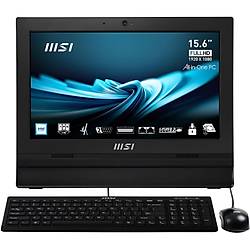 MSI PRO AP162T ADL-002XTR 15.6 FHD (1920X1080) INTEL N100 4GB DDR4 256GB SSD FDOS DOKUNMATIK SIYAH AIO PC