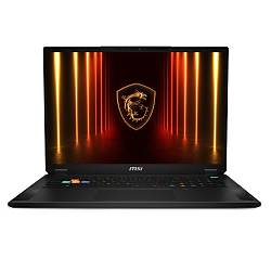 MSI NB STEALTH 18 HX AI A2XWIG-021TR ULTRA 9 275HX 64GB DDR5 RTX5080 GDDR7 16GB 2TB SSD 18.0 UHD+ MINILED 120Hz W11P