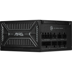 MSI PSU MAG A850GLS PCIE5 850W 80+ GOLD ATX 3.1 PCIE 5.1 2X 12V-2X6 POWER SUPPLY