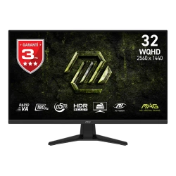 MSI 31.5 MAG 325QF E18V 2560x1440 (WQHD) 16:9 FLAT RAPID VA 180HZ 0.5ms (Min.) ADAPTIVE-SYNC GAMING MONITOR