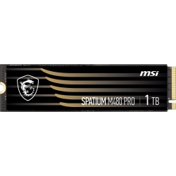 MSI SPATIUM M480 PRO PCIe 4.0 NVMe M.2 1TB (7400MB-6000MB/s) SSD