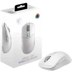 MSI GG FORGE VERSA 300 WIRELESS WHITE GAMING MOUSE MAX 8000 DPI 60GR� OPTIK SENSOR MICRO SWITCH OYUNCU FARESI