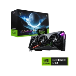 MSI VGA GEFORCE RTX 5080 16G VANGUARD OC RTX5080 16GB GDRR7 256 B DX12 PCIE 5.0 X16 (3XDP 1XHDMI)