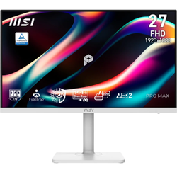 MSI 27" PRO MAX 271PHW E14 144Hz 4ms IPS Flat FreeSync Pivot FHD