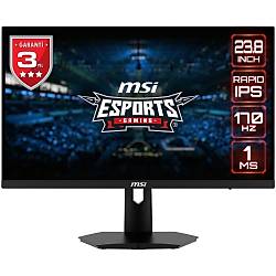 MSI 23.8 G244F 1920x1080 (FHD) 16:9 FLAT RAPID IPS 170HZ 1MS FREESYNC PREMIUM GAMING MONITOR